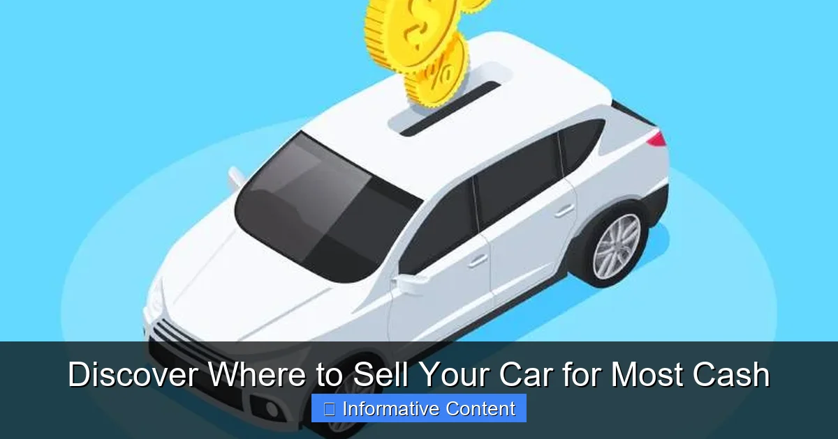Discover Where to Sell Your Car for Most Cash
