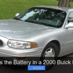 Where Is the Battery in a 2000 Buick Lesabre