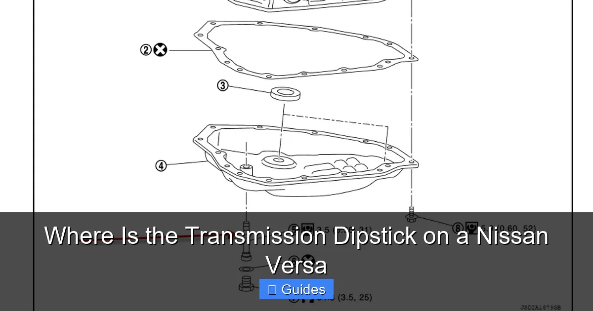 Where Is the Transmission Dipstick on a Nissan Versa