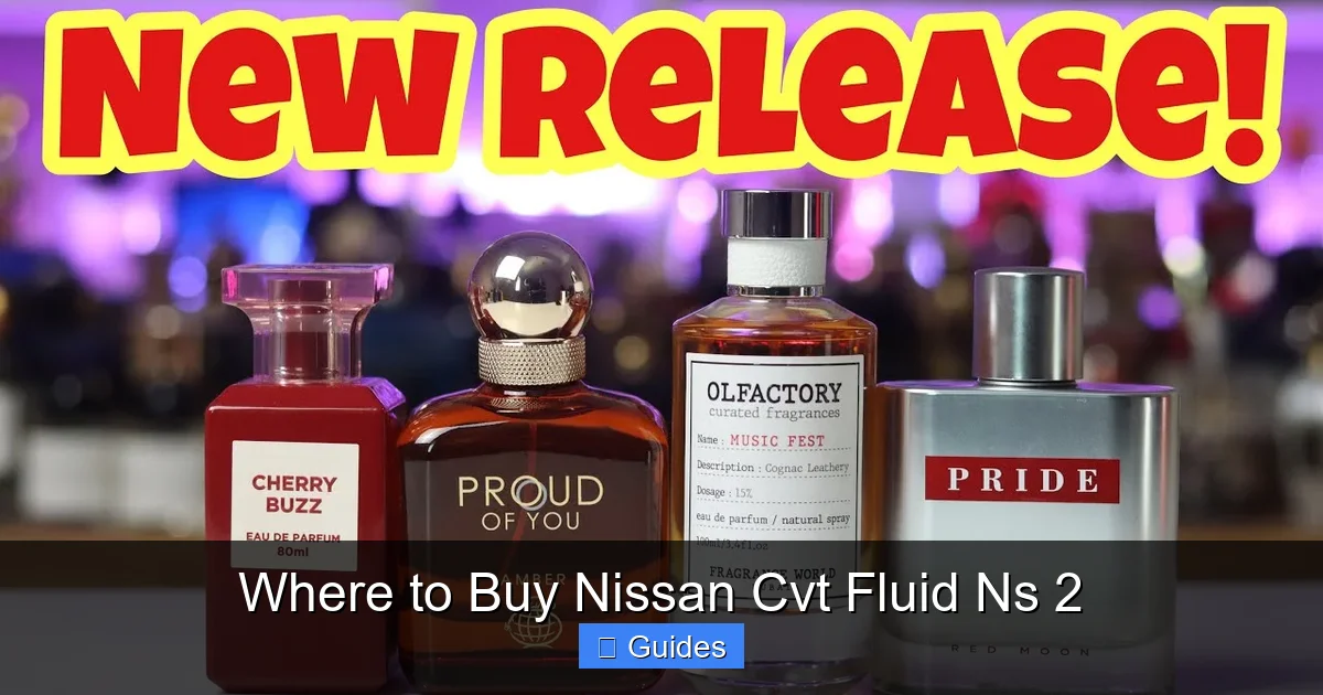 Where to Buy Nissan Cvt Fluid Ns 2