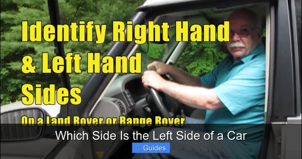 Which Side Is the Left Side of a Car