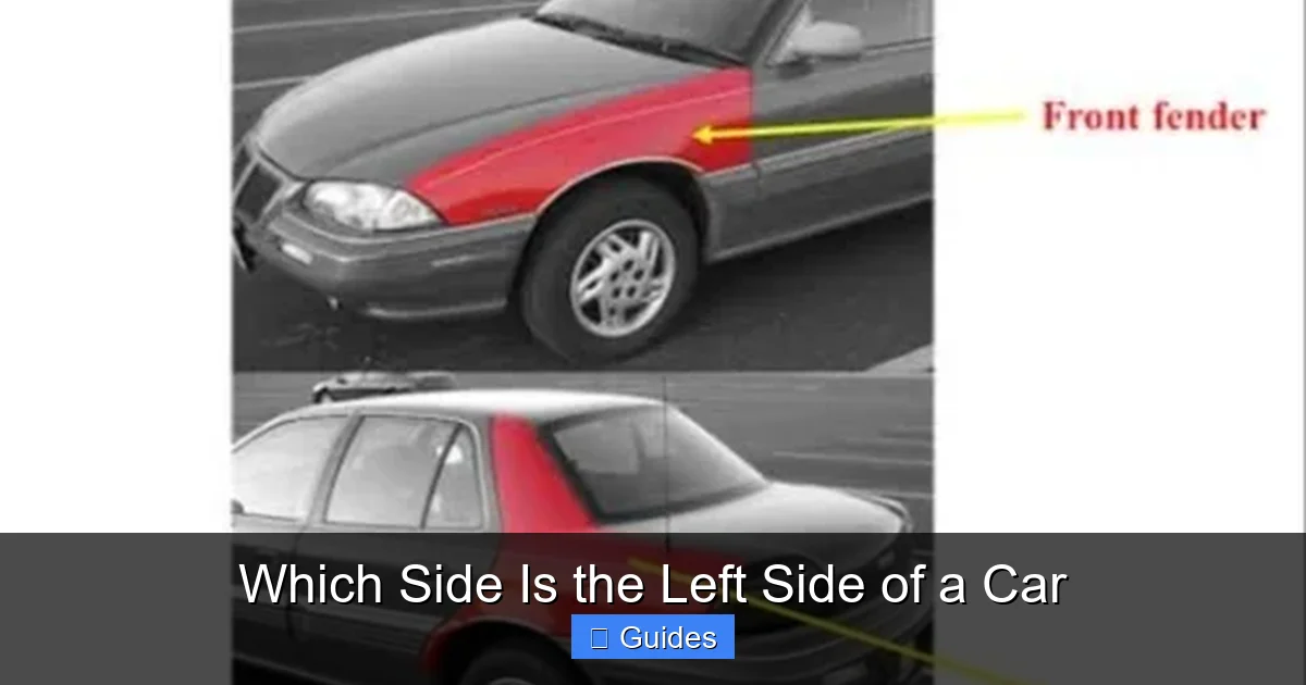 Which Side Is the Left Side of a Car