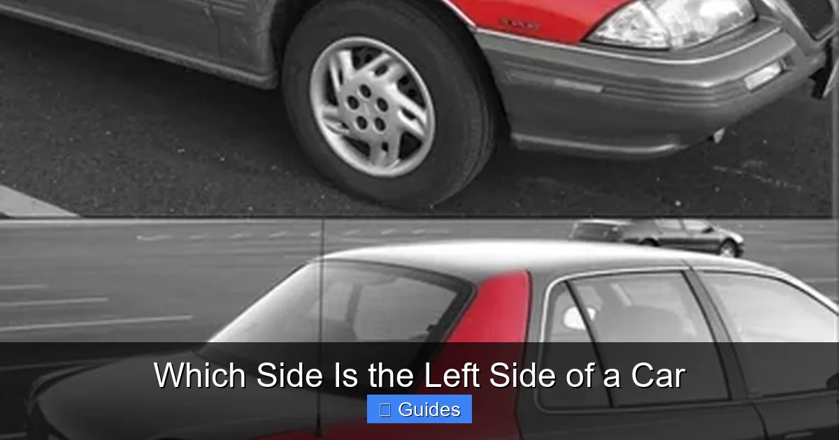 Which Side Is the Left Side of a Car