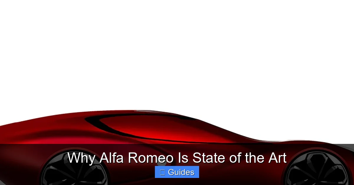 Why Alfa Romeo Is State of the Art