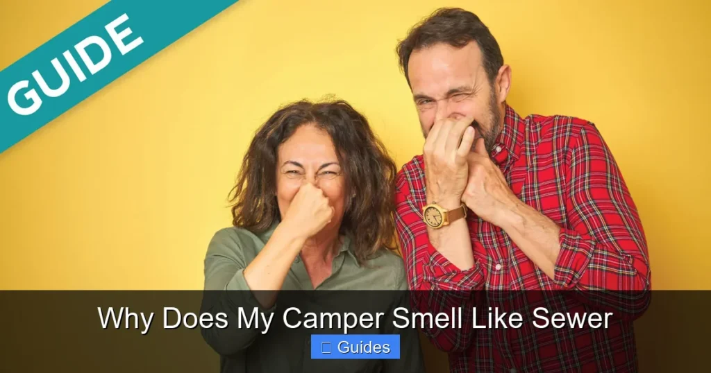 Why Does My Camper Smell Like Sewer