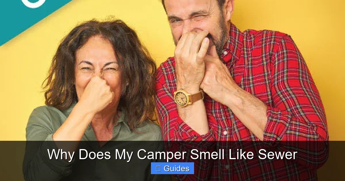 Why Does My Camper Smell Like Sewer