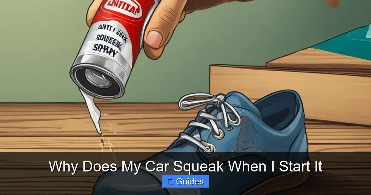 Why Does My Car Squeak When I Start It