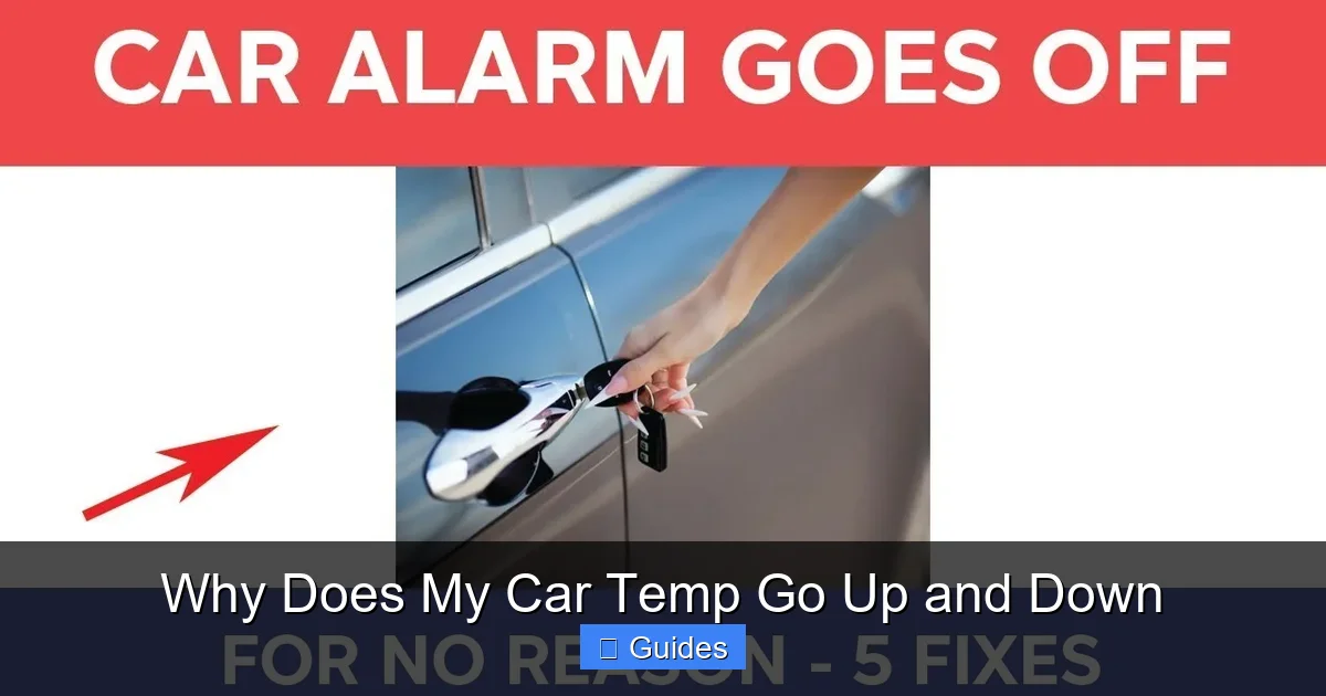 Why Does My Car Temp Go Up and Down