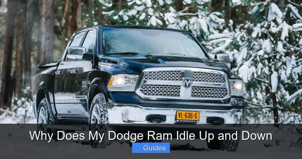 Why Does My Dodge Ram Idle Up and Down