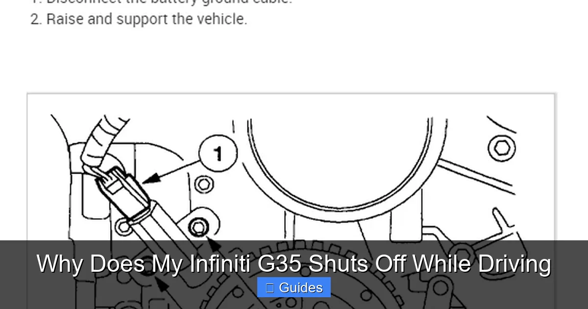 Why Does My Infiniti G35 Shuts Off While Driving