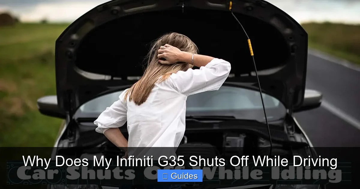 Why Does My Infiniti G35 Shuts Off While Driving