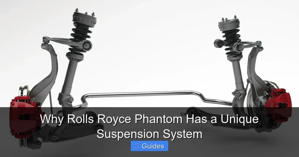 Why Rolls Royce Phantom Has a Unique Suspension System