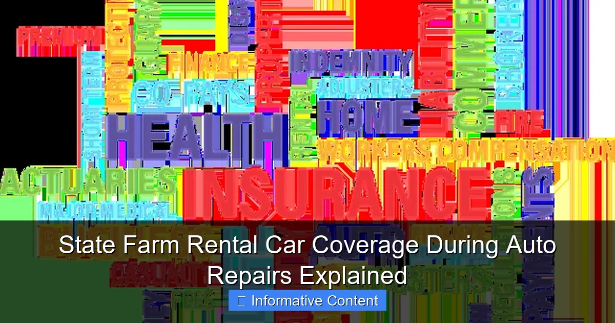 State Farm Rental Car Coverage During Auto Repairs Explained
