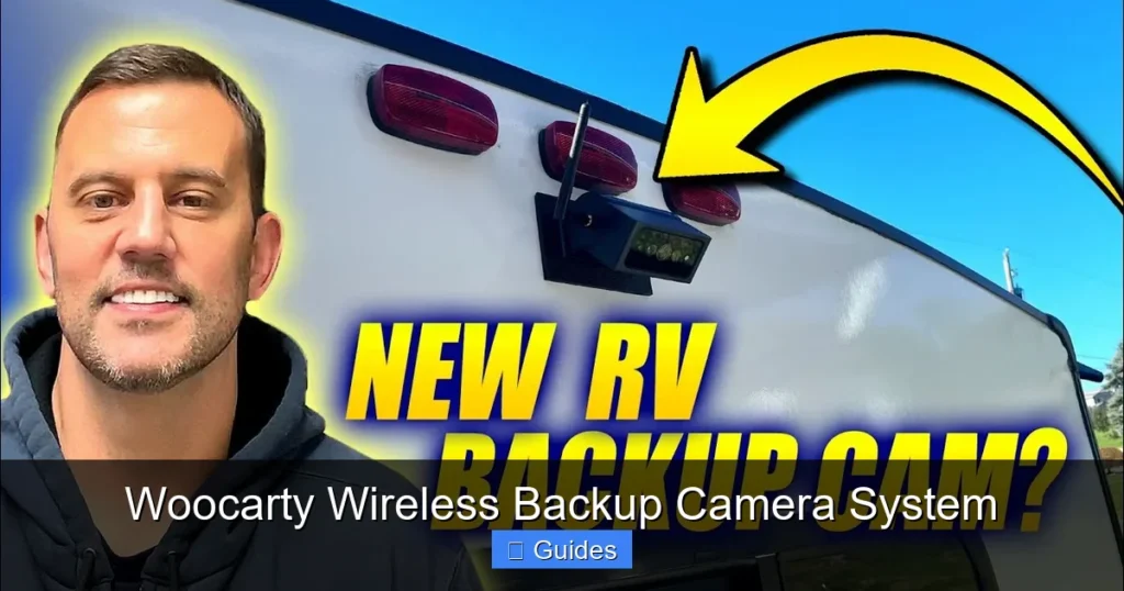 Woocarty Wireless Backup Camera System