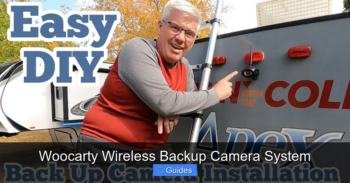 Woocarty Wireless Backup Camera System