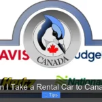 Can I Take a Rental Car to Canada