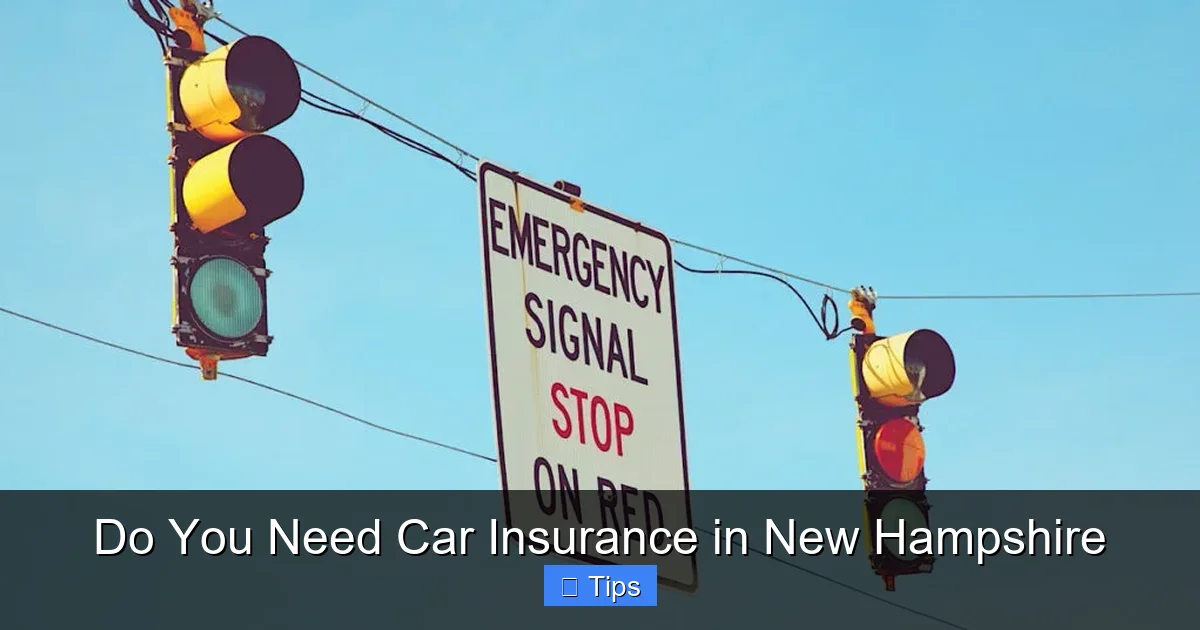 Do You Need Car Insurance in New Hampshire