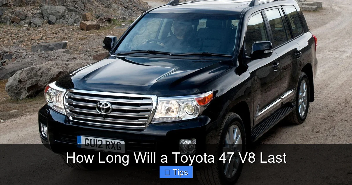 How Long Will a Toyota 47 V8 Last