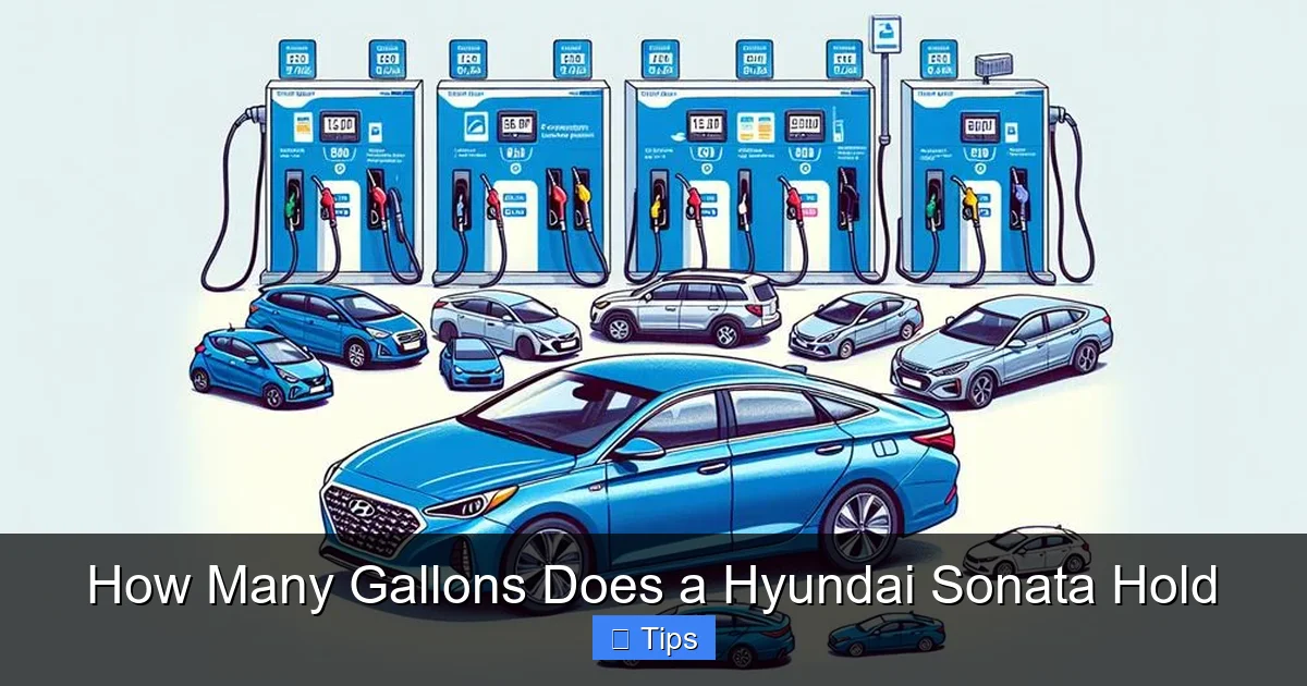 How Many Gallons Does a Hyundai Sonata Hold