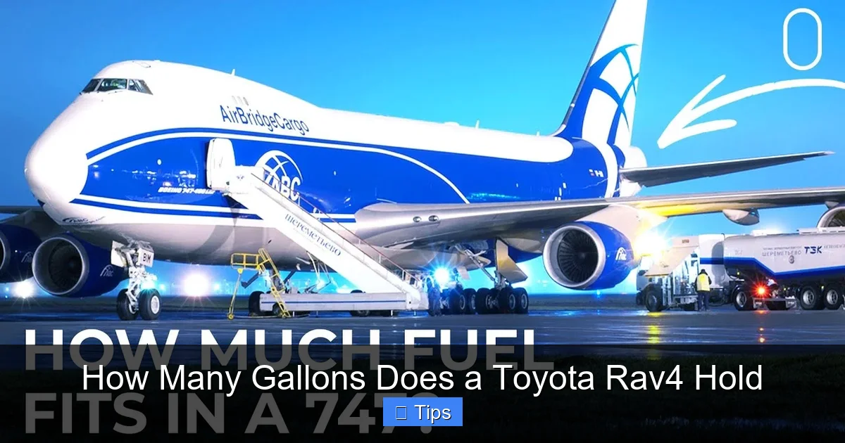 How Many Gallons Does a Toyota Rav4 Hold