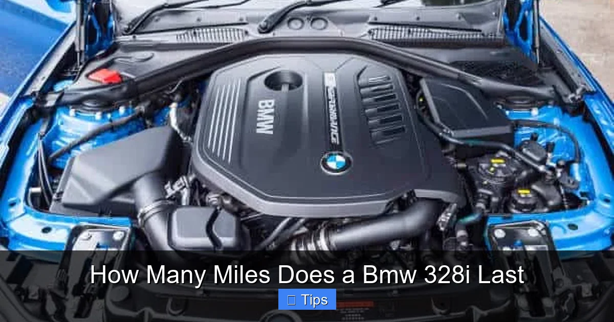 How Many Miles Does a Bmw 328i Last