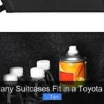 How Many Suitcases Fit in a Toyota Camry