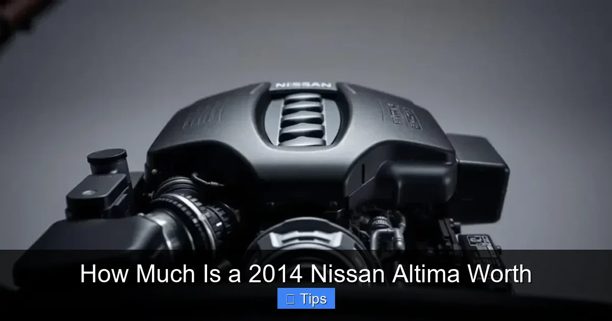 How Much Is a 2014 Nissan Altima Worth