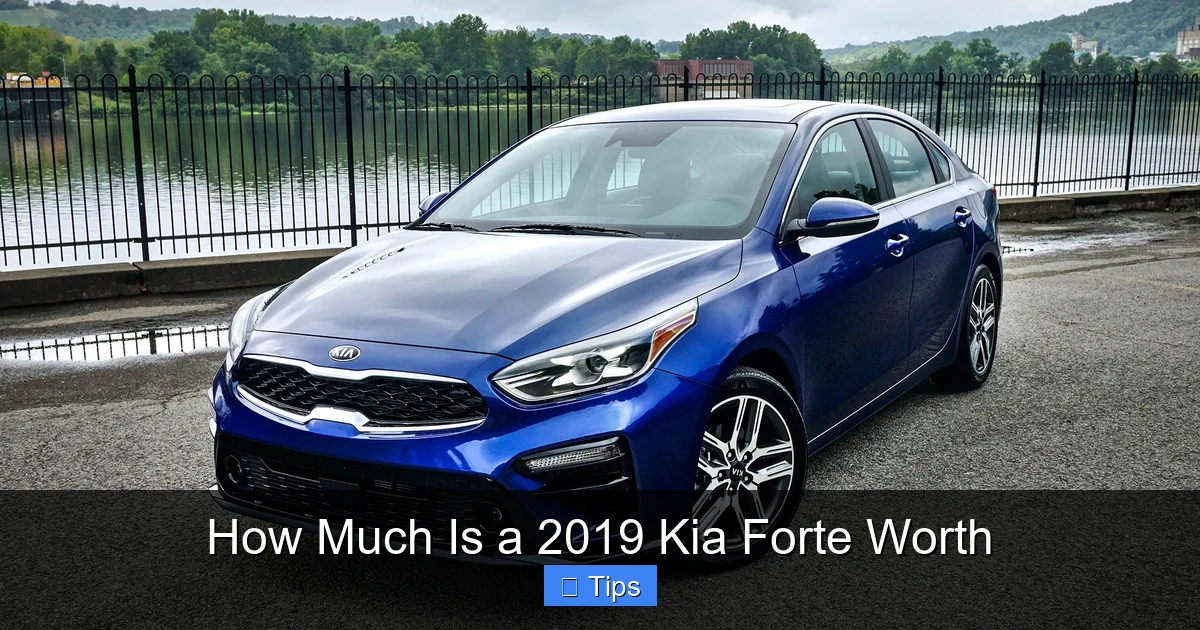 How Much Is a 2019 Kia Forte Worth