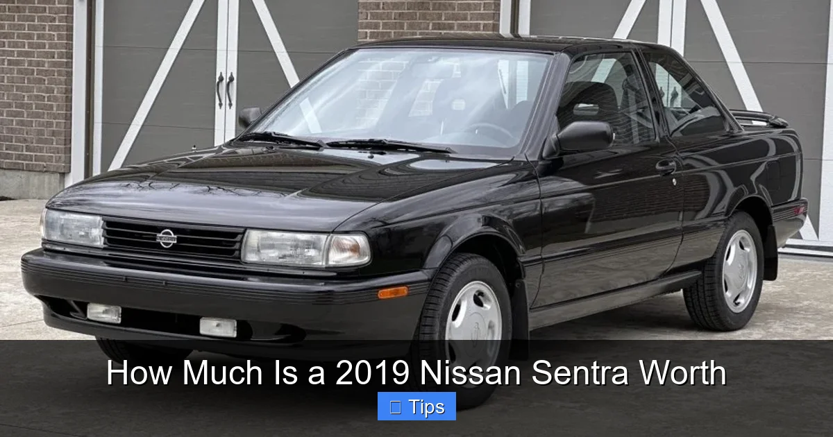How Much Is a 2019 Nissan Sentra Worth
