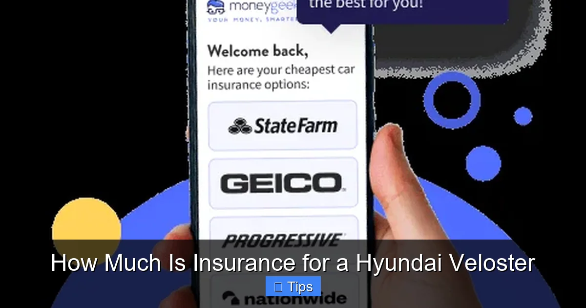How Much Is Insurance for a Hyundai Veloster