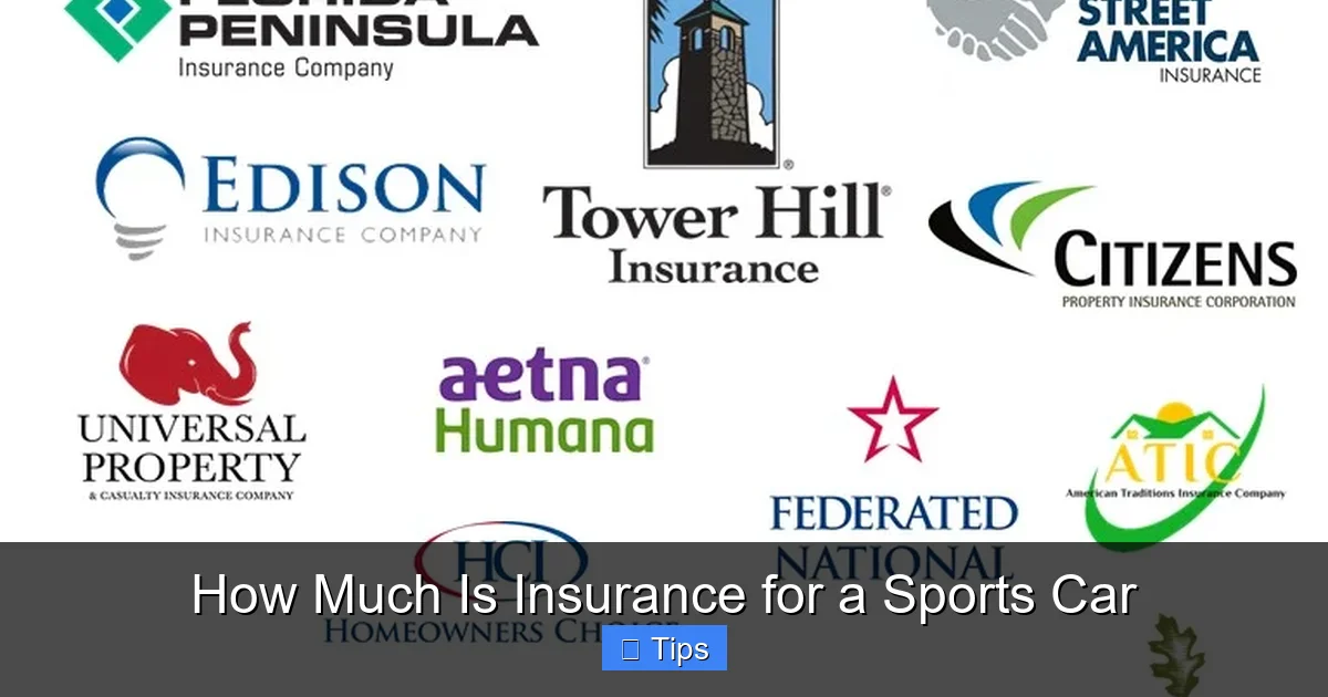 How Much Is Insurance for a Sports Car