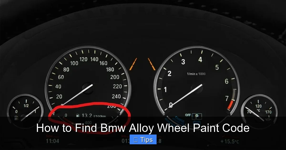 How to Find Bmw Alloy Wheel Paint Code