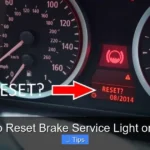 How to Reset Brake Service Light on Bmw