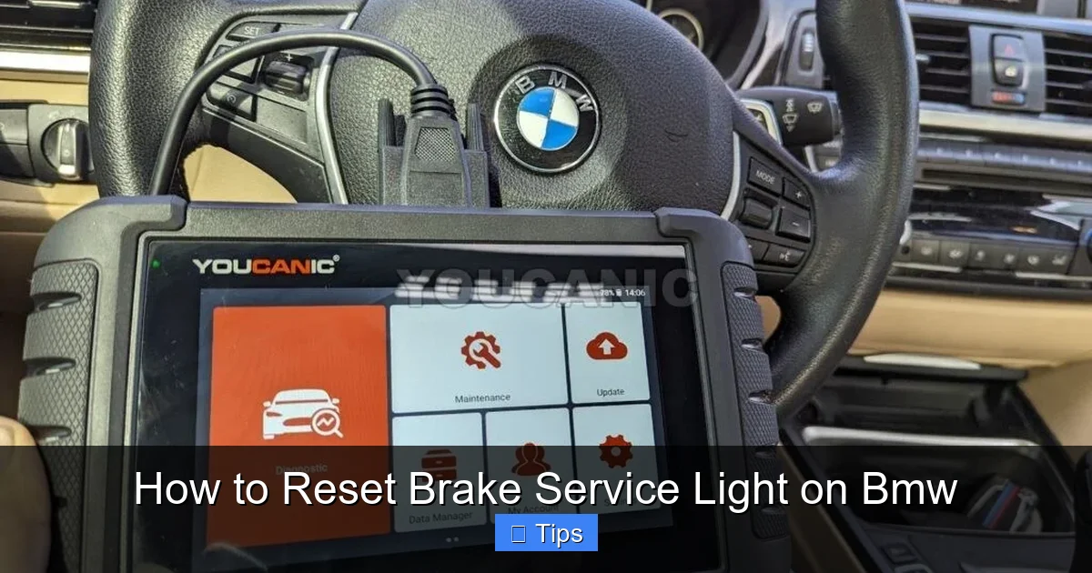 How to Reset Brake Service Light on Bmw