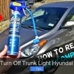 How to Turn Off Trunk Light Hyundai Tucson