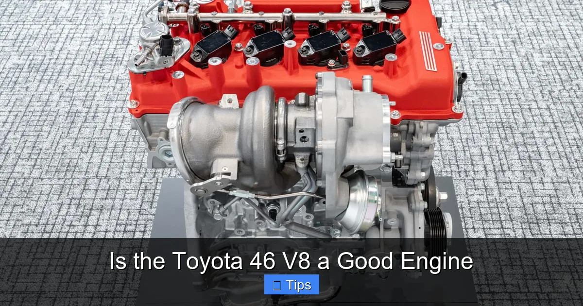 Is the Toyota 46 V8 a Good Engine