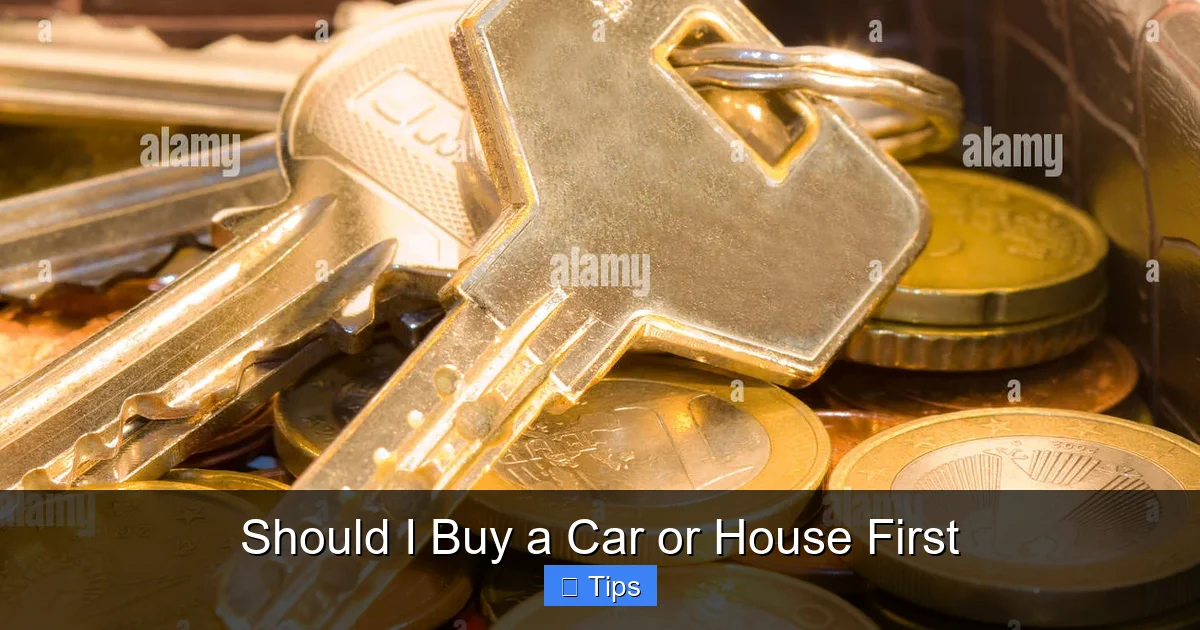 Should I Buy a Car or House First