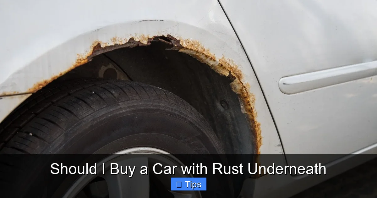 Should I Buy a Car with Rust Underneath