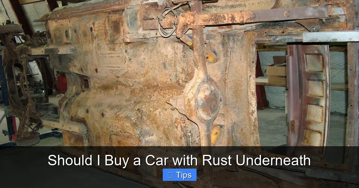Should I Buy a Car with Rust Underneath
