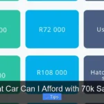 What Car Can I Afford with 70k Salary