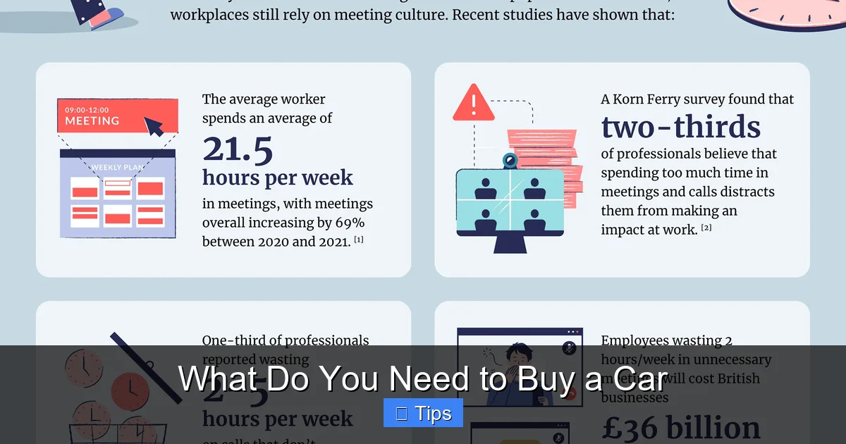 What Do You Need to Buy a Car