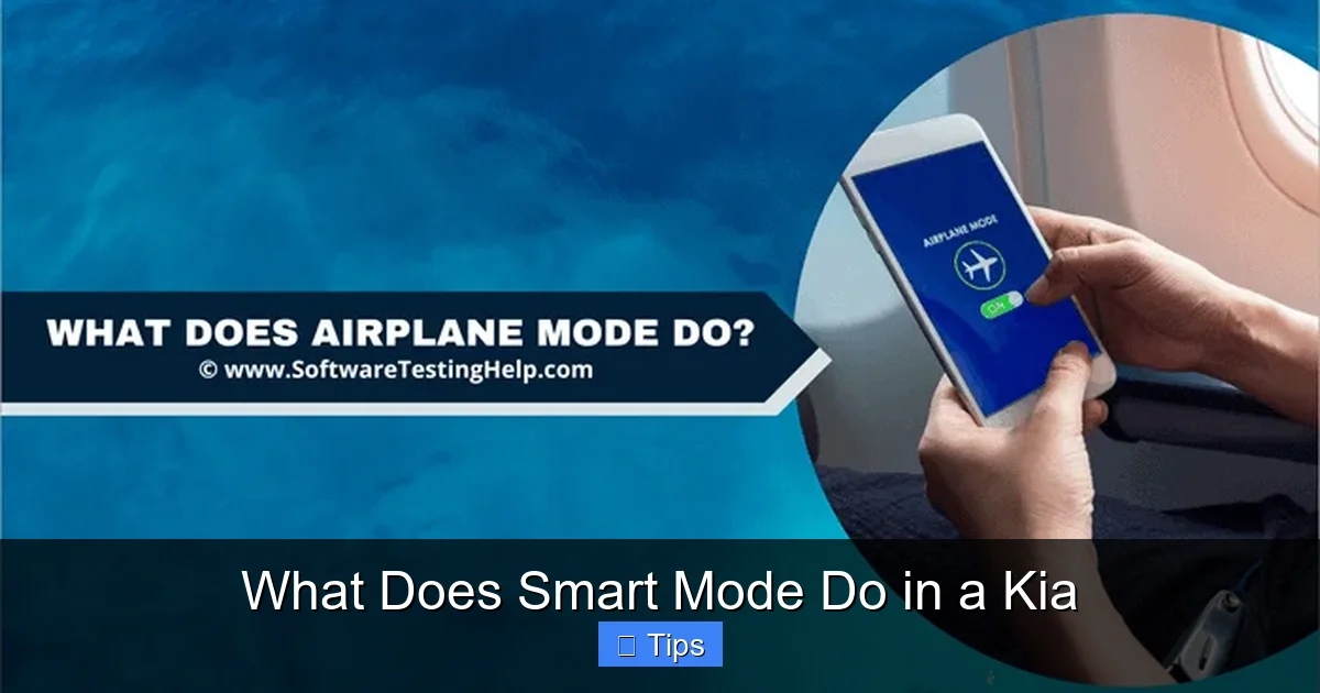What Does Smart Mode Do in a Kia