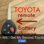 When Will I Get My Second Toyota Key