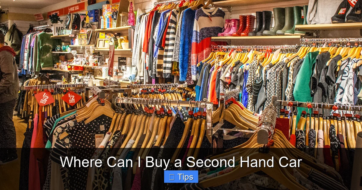 Where Can I Buy a Second Hand Car