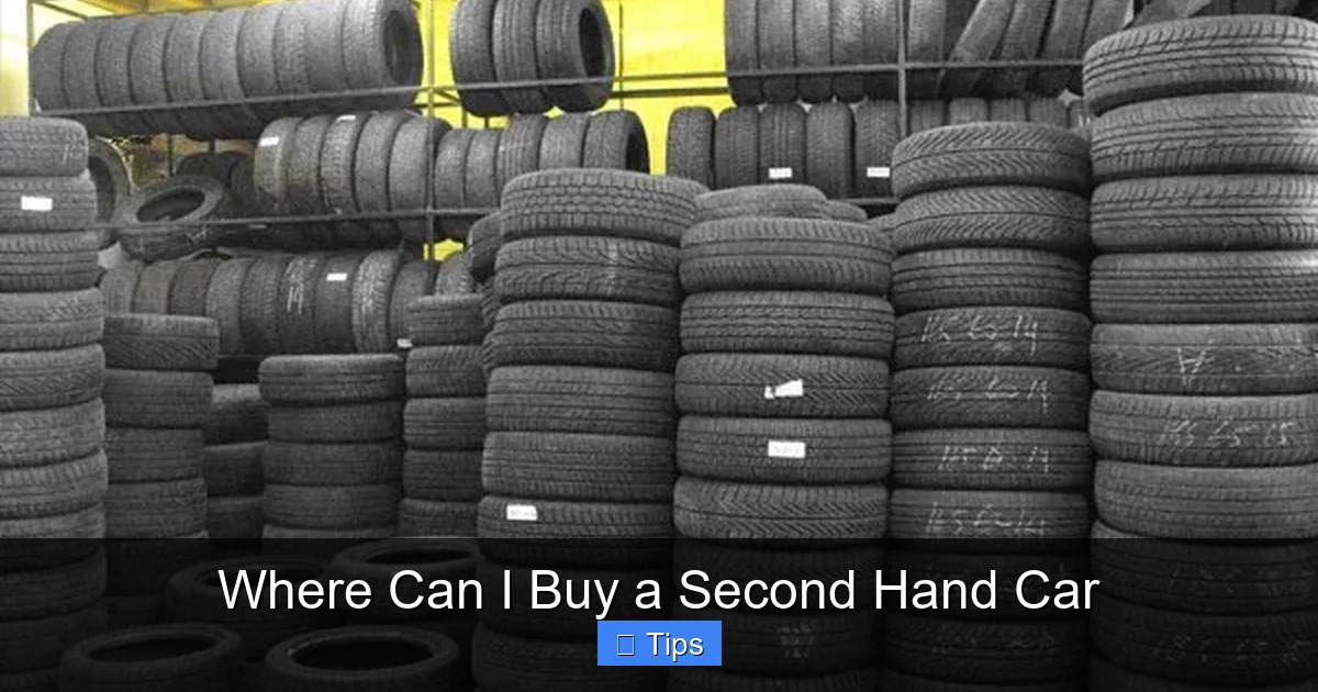 Where Can I Buy a Second Hand Car
