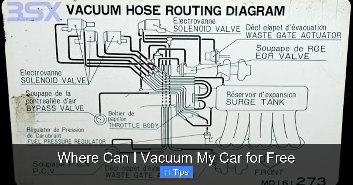 Where Can I Vacuum My Car for Free